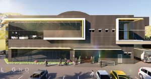 Integral-Piece facade design with modern architecture and clean lines in Penang Science Park