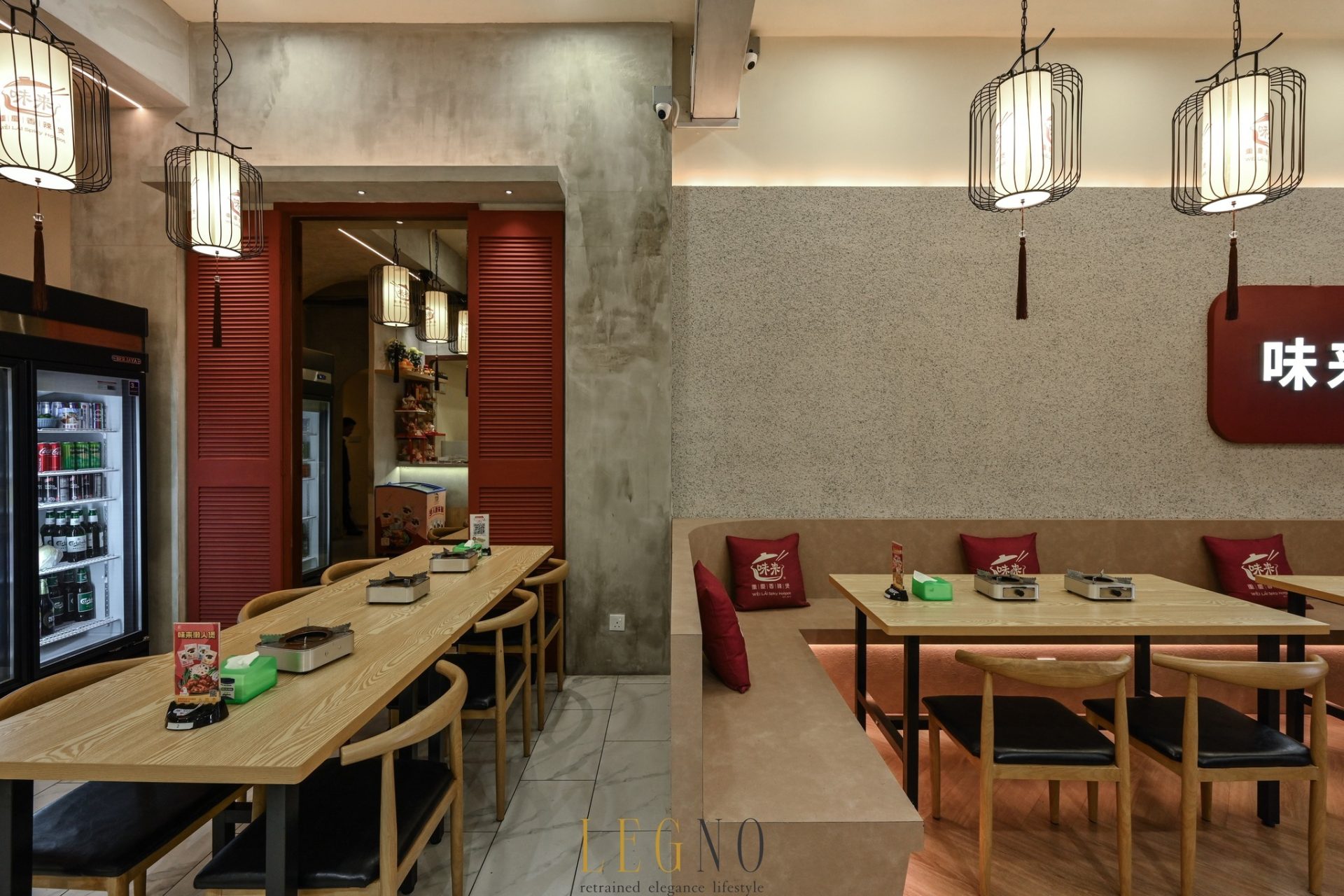 Discovering Culinary Innovation The Creation of Weilai Hotpot Restaurant Interior Design by Legno ID & Construction
