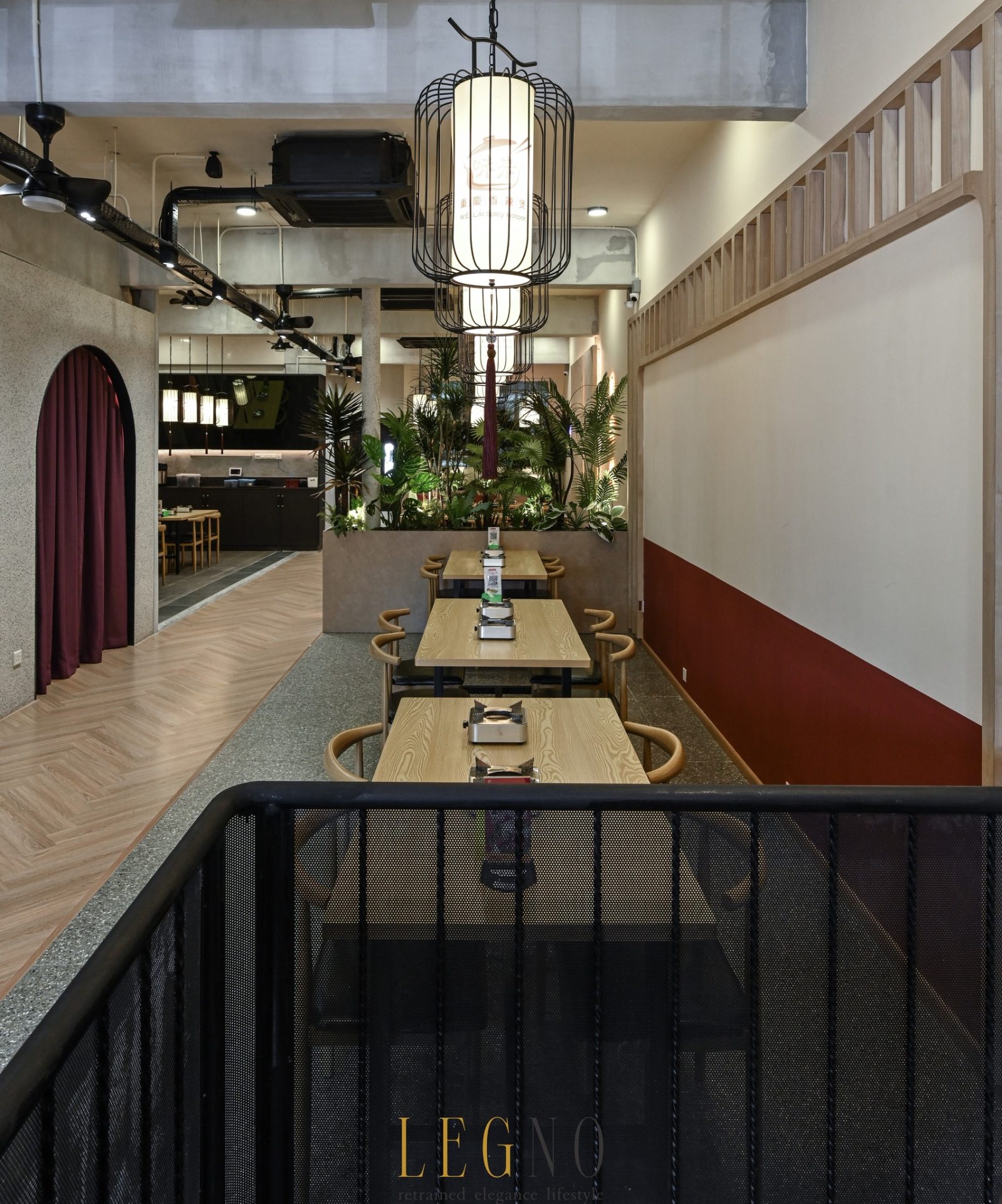 Discovering Culinary Innovation The Creation of Weilai Hotpot Restaurant Interior Design by Legno ID & Construction