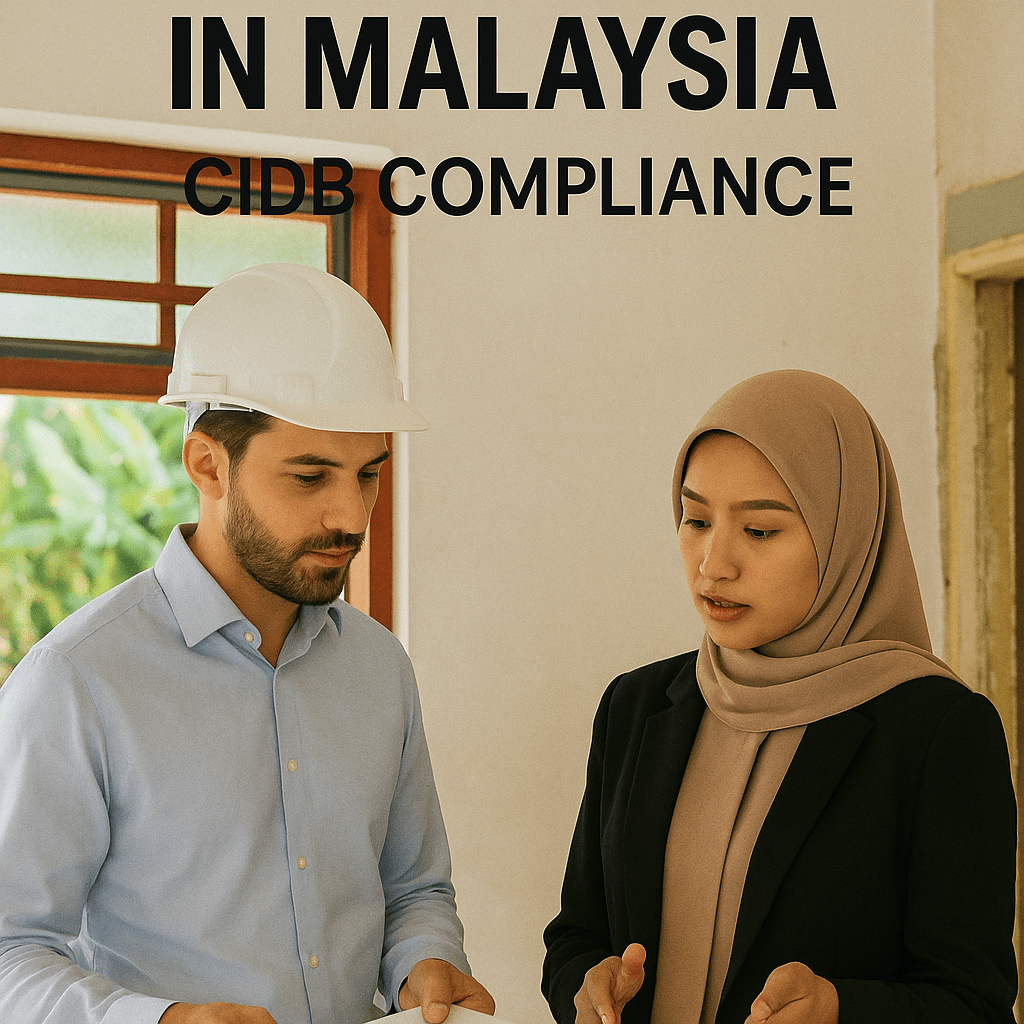 Professional home renovation site inspection in Malaysia ensuring CIDB and local council compliance.