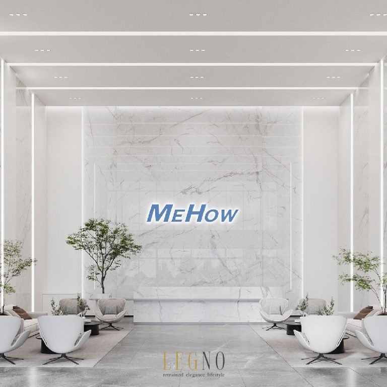 Modern open-plan office interior design featuring ergonomic workstations and sleek lighting.